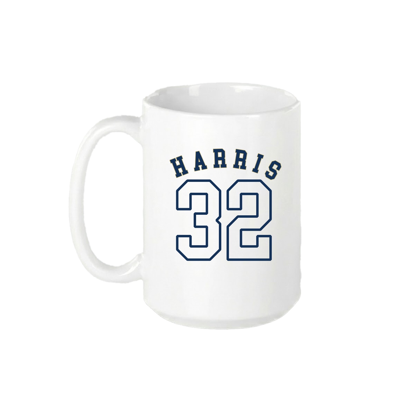 15oz Coffee Mug — Shirsey Arch in White