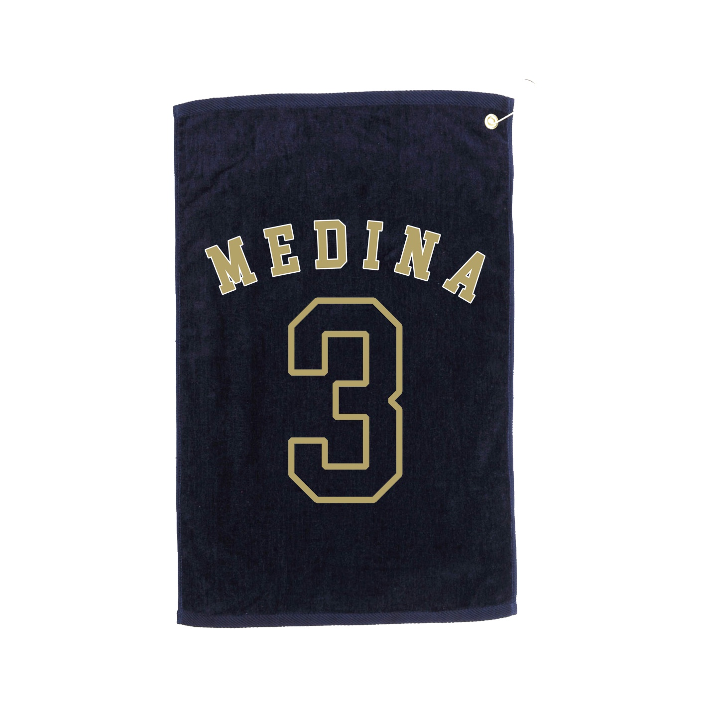Golf Towel — Shirsey Arch in Navy
