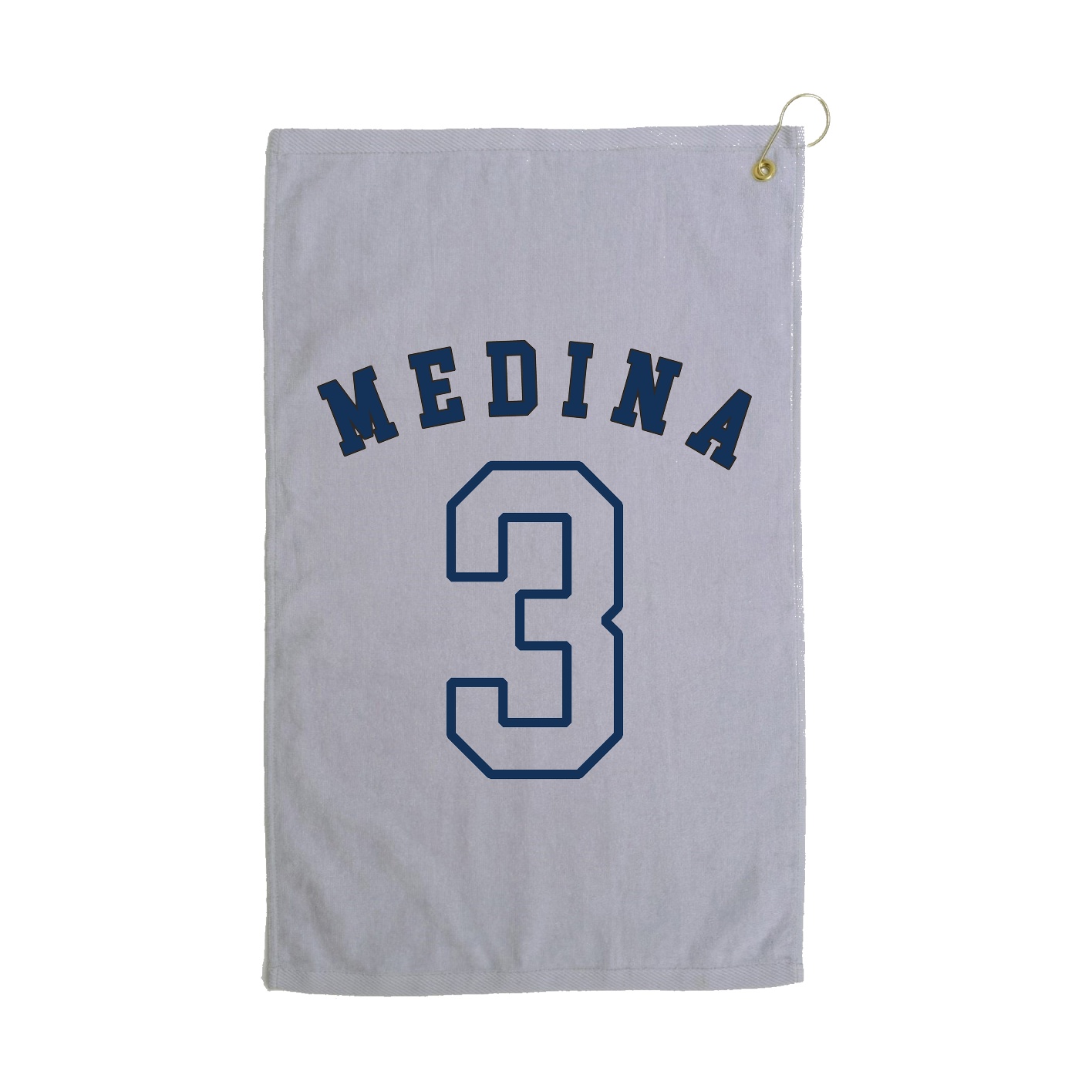 Golf Towel — Shirsey Arch in Grey