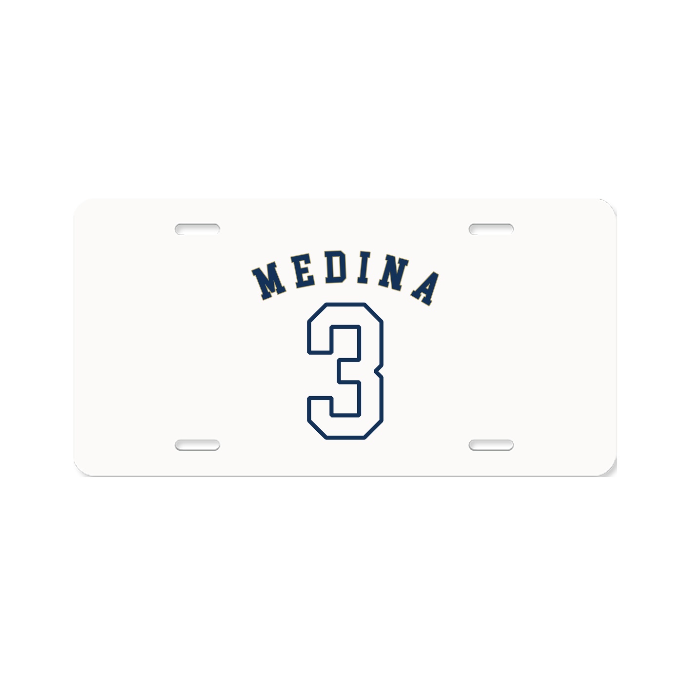License Plate — Shirsey Arch in Classic