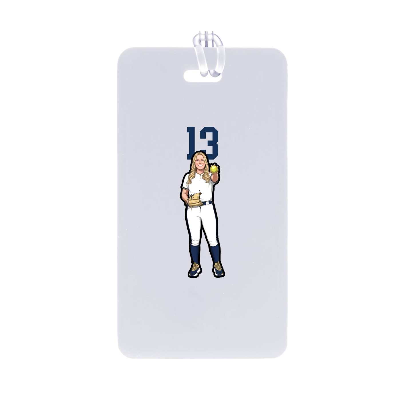Bag Tag — Number Top in Classic