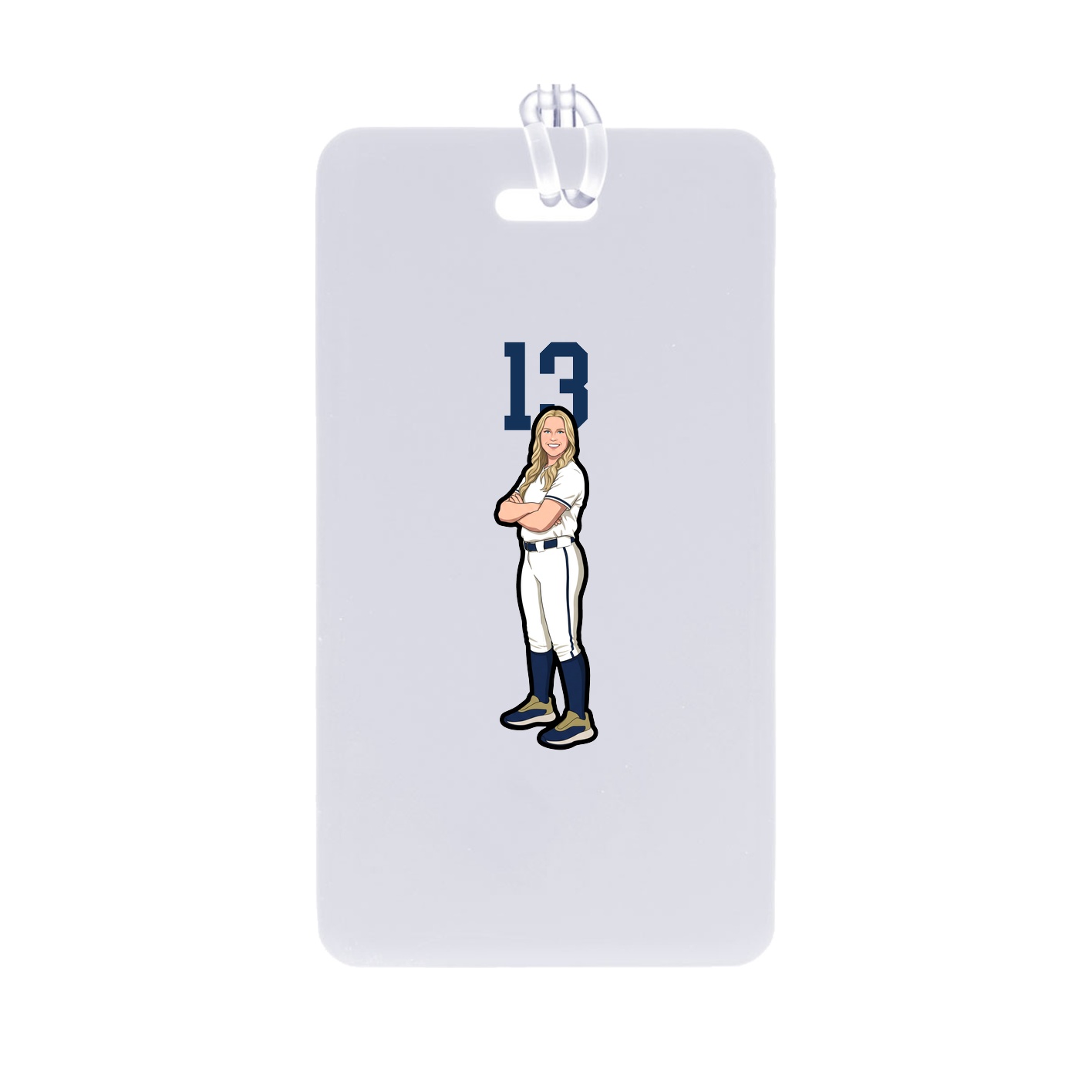 Bag Tag — Number Top in Classic