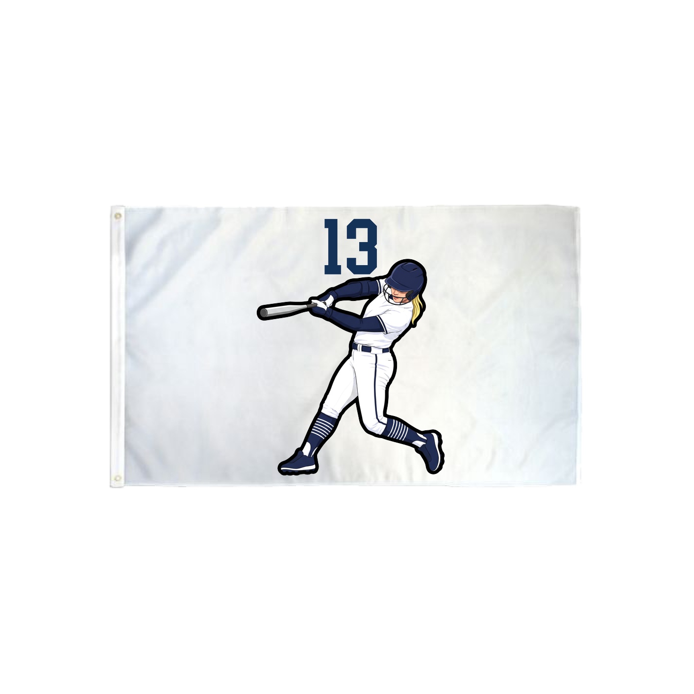 3x5 Flag — Number Top in Classic