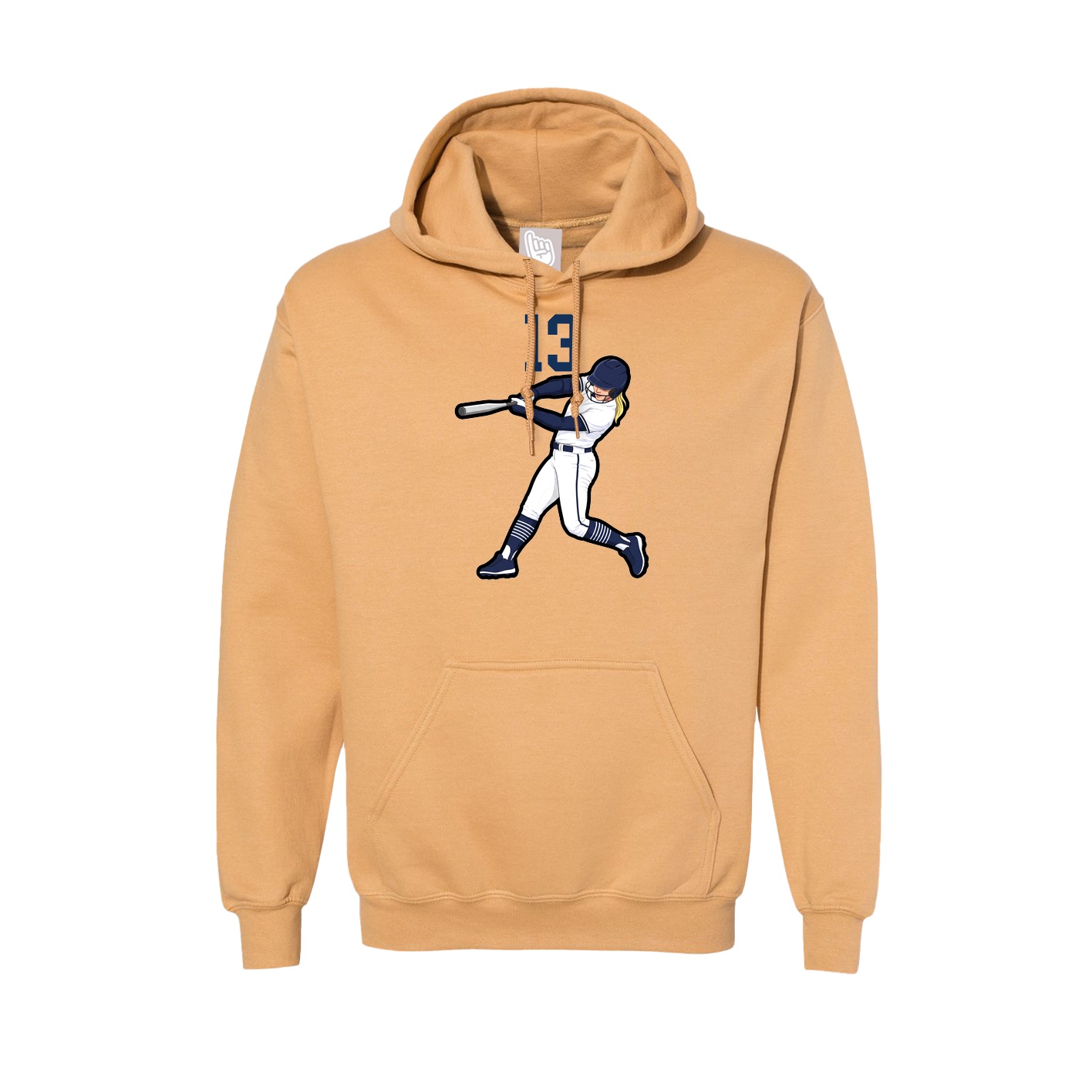 Hoodie — Number Top in Vegas Gold