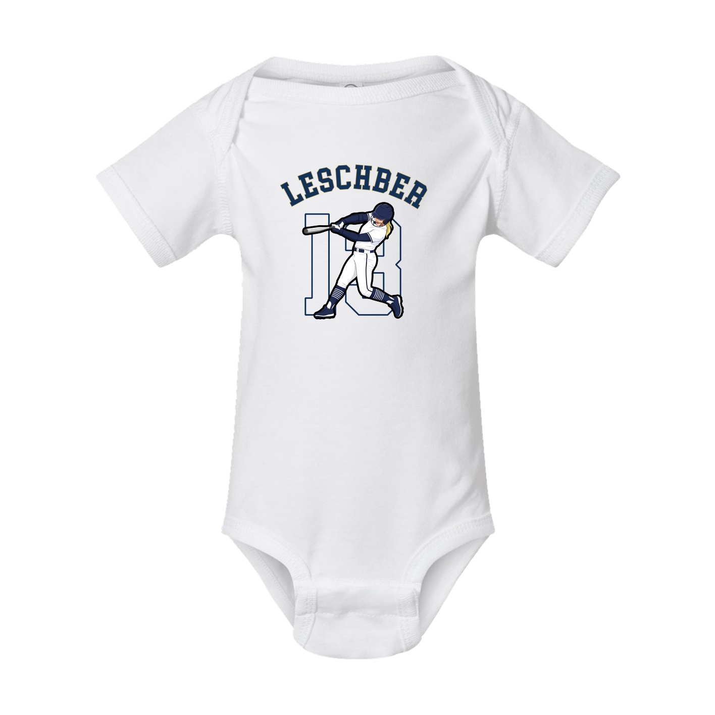 Baby Onesie — Shirsey Arch in White