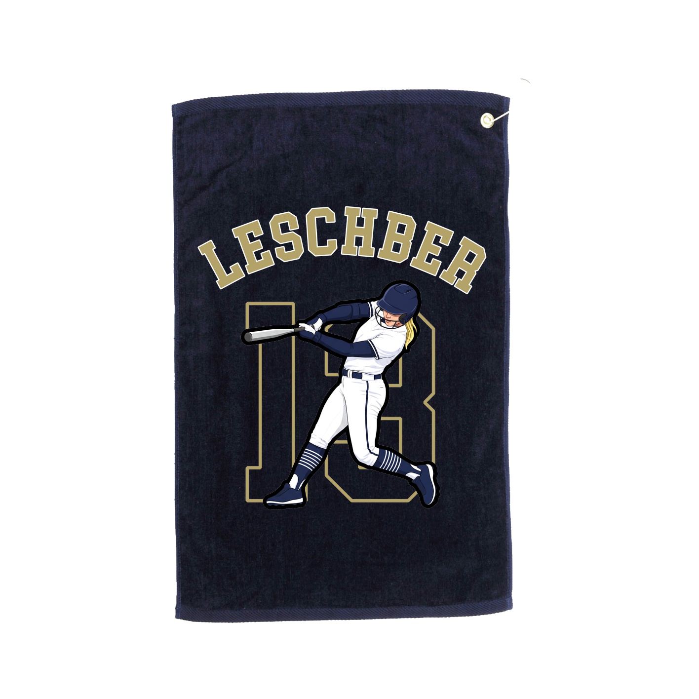 Golf Towel — Shirsey Arch in Navy