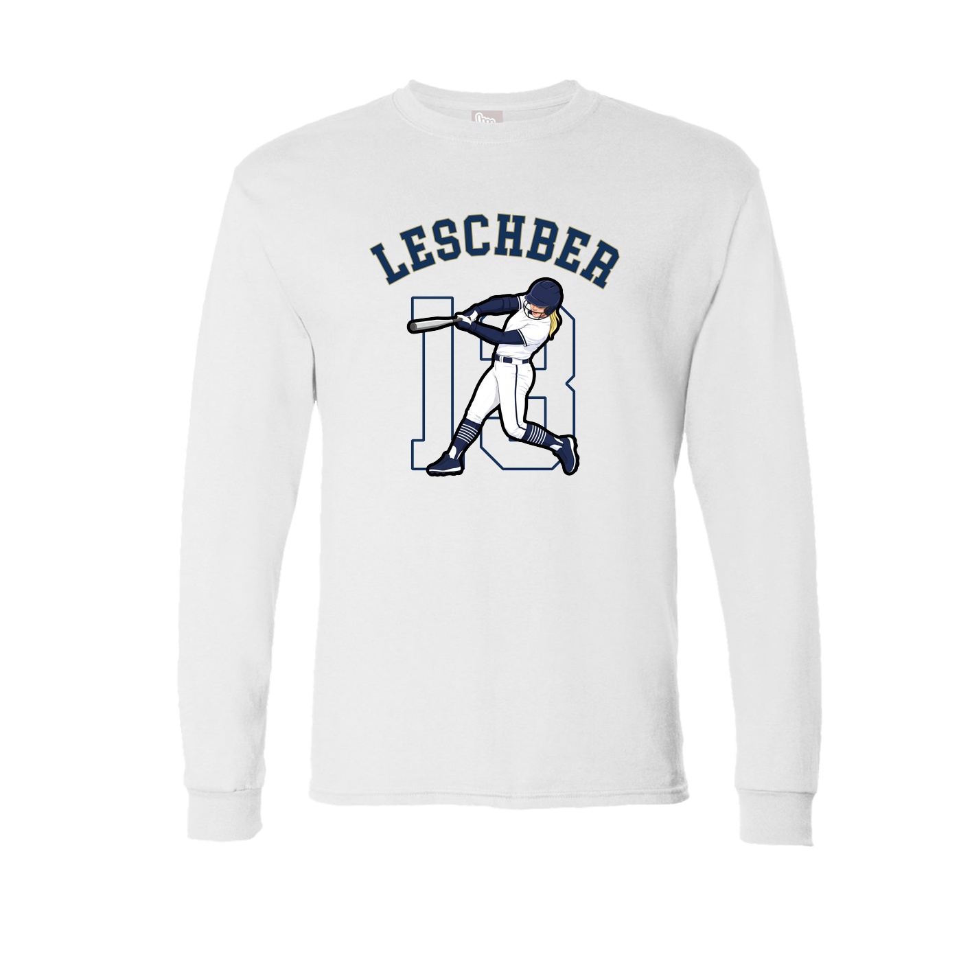 Long Sleeve Tee — Shirsey Arch in White