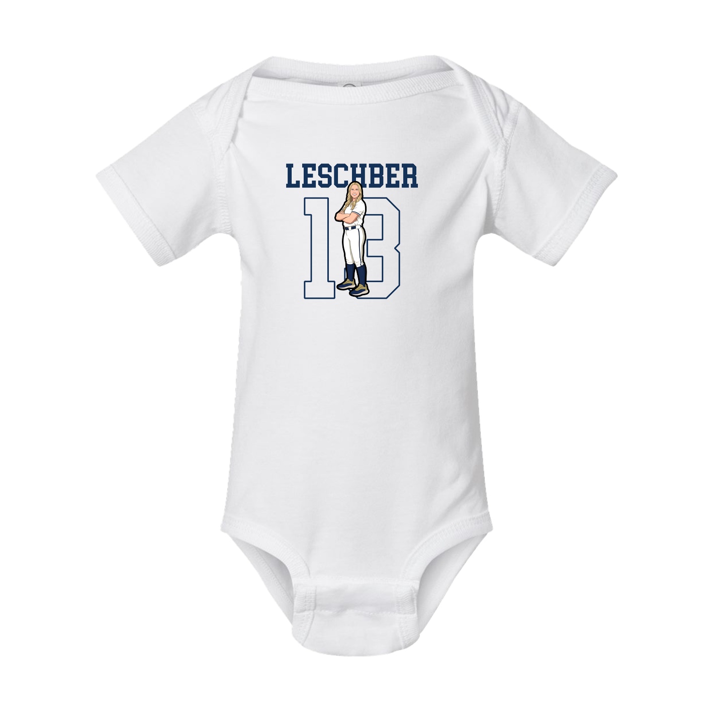 Baby Onesie — Shirsey in White