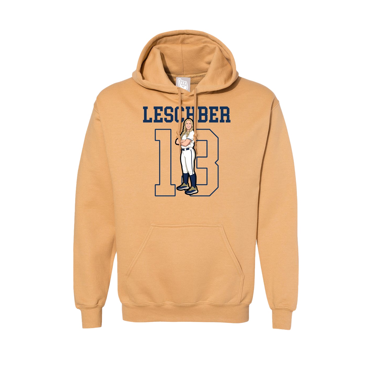 Hoodie — Shirsey in Vegas Gold