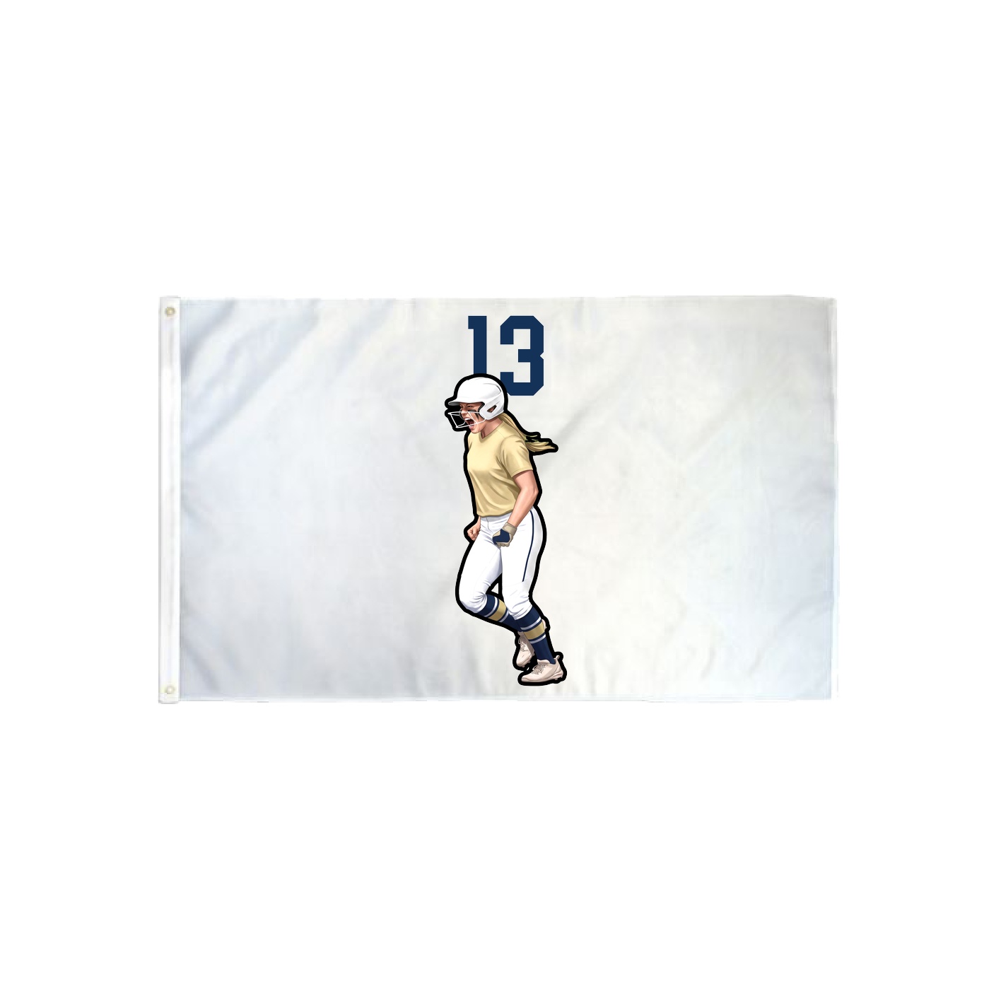 3x5 Flag — Number Top in Classic
