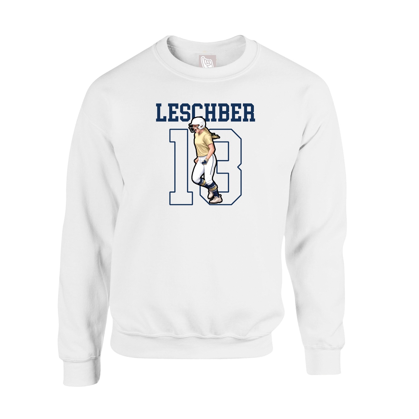 Fleece Crew — Shirsey in White