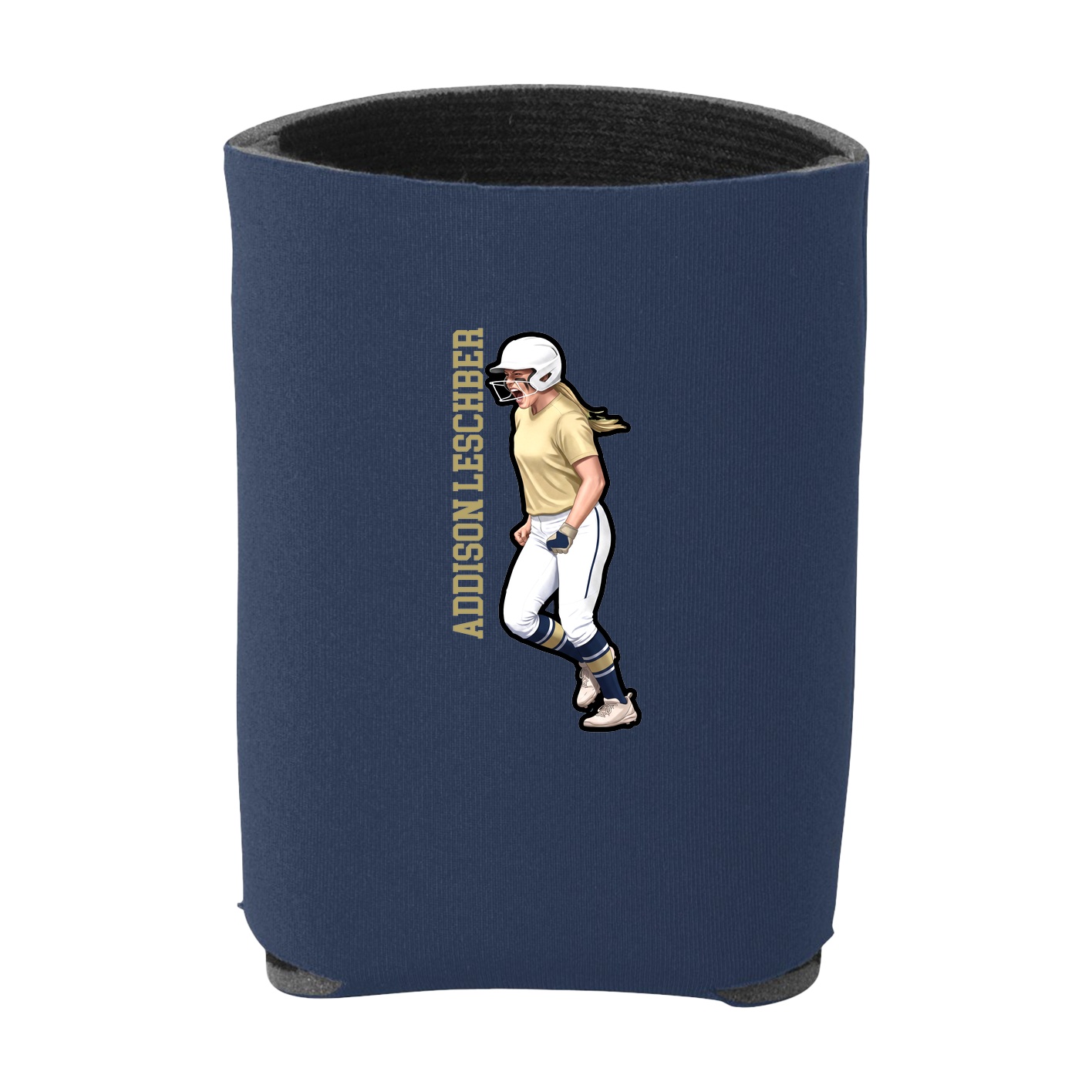 Can Holder — Name Vertical in Navy
