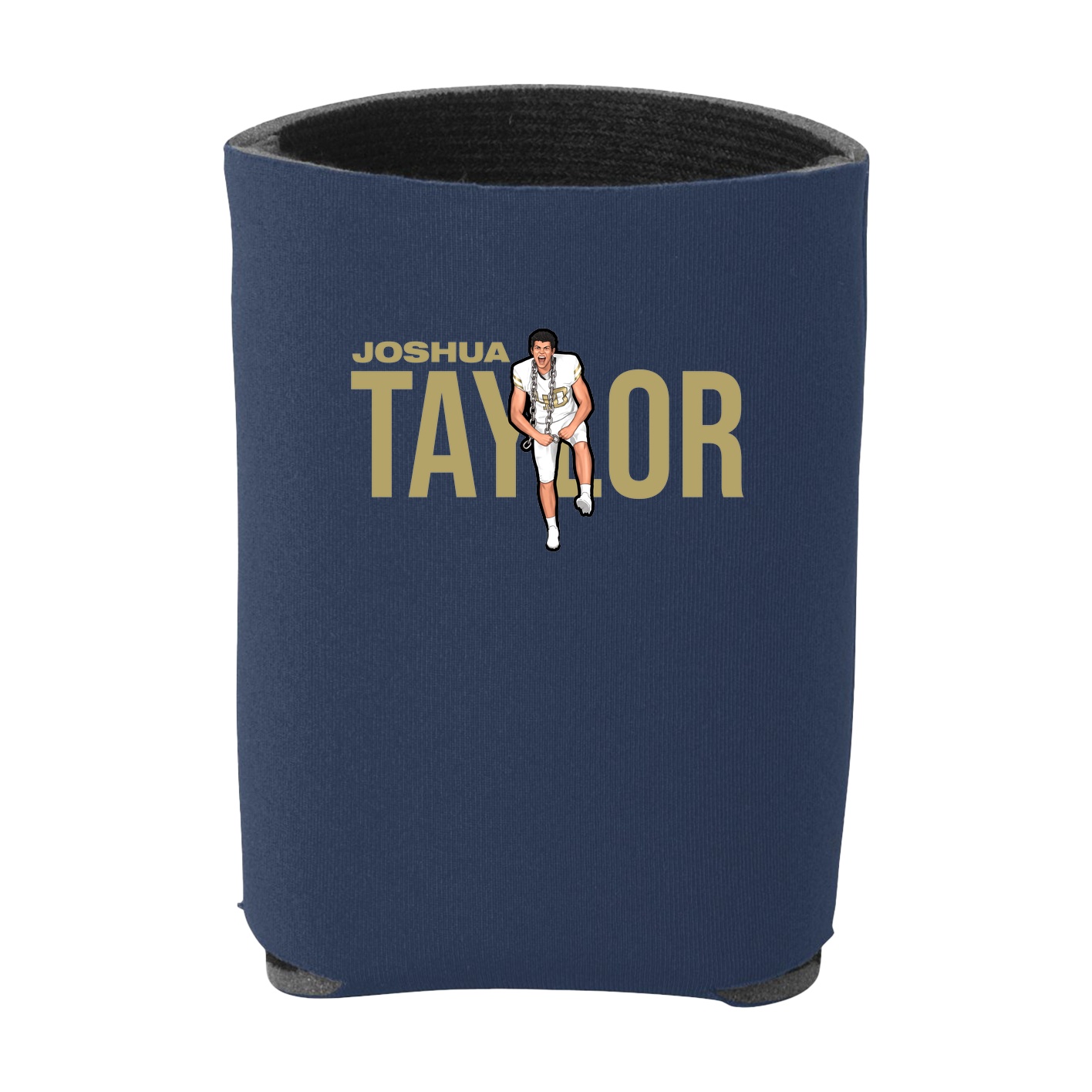 Can Holder — Player Name in Navy