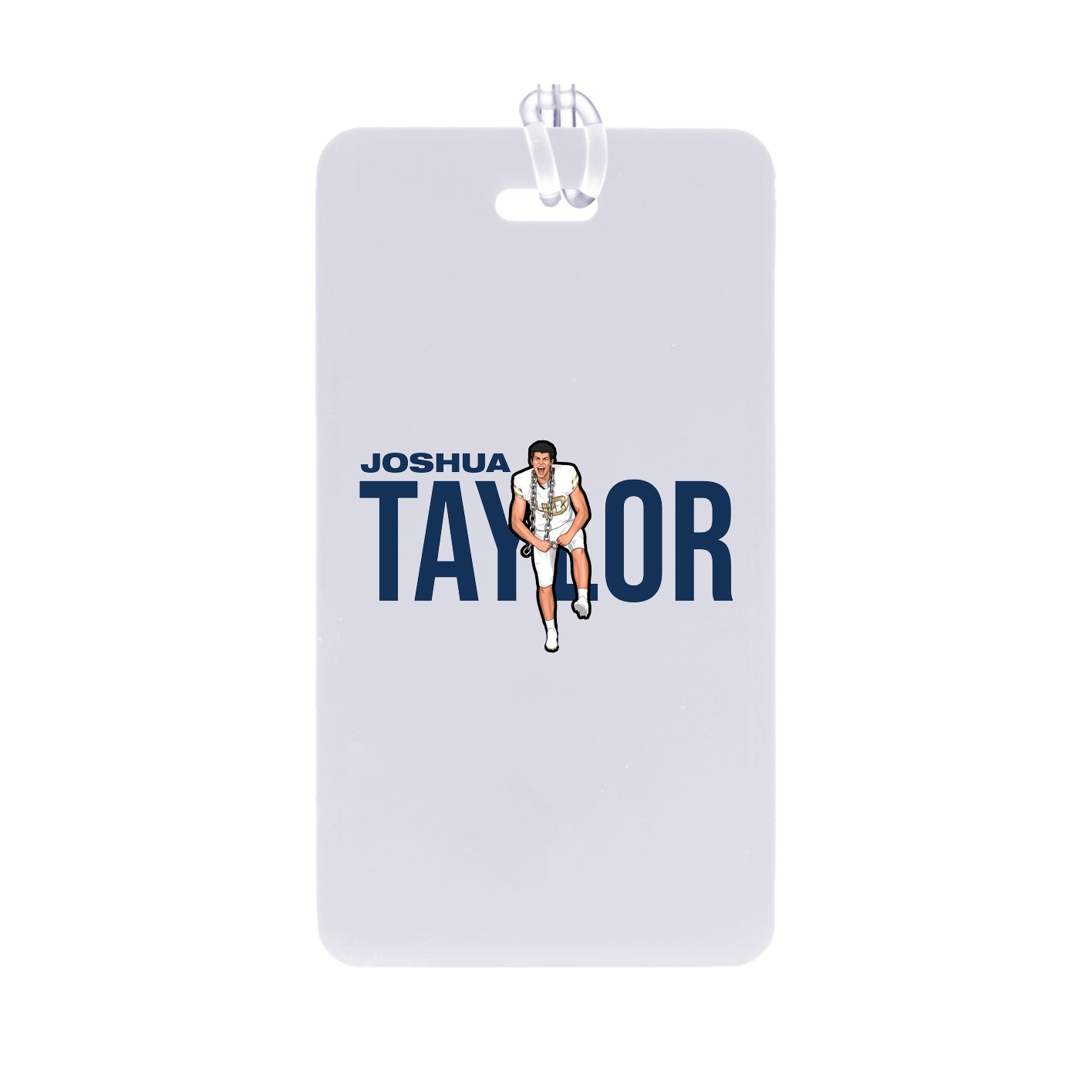 Bag Tag — Player Name in Classic