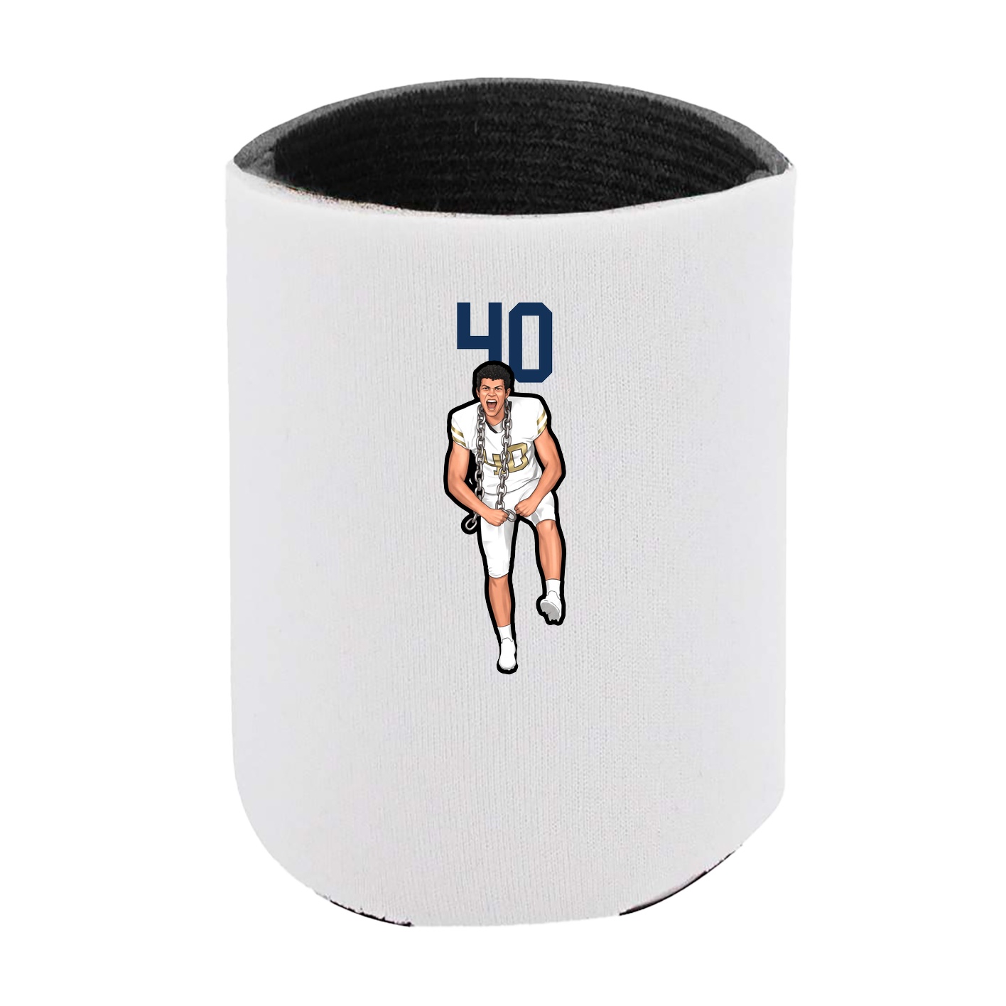 Can Holder — Number Top in White