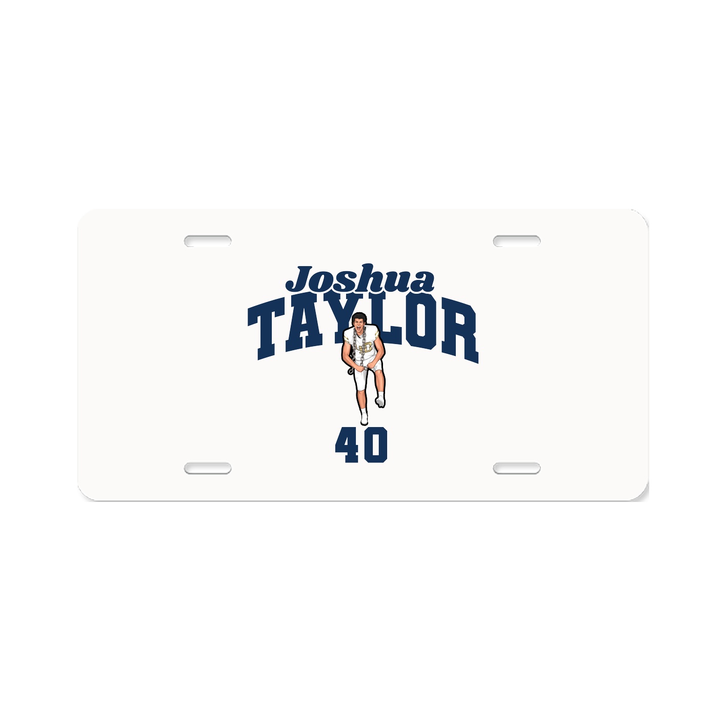 License Plate — Signature Arch in Classic