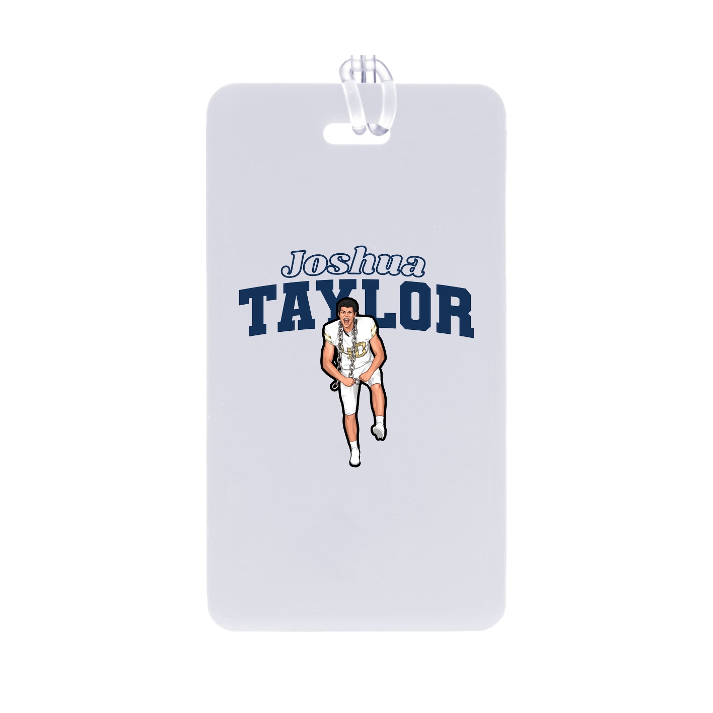 Bag Tag — Name Arch in Classic