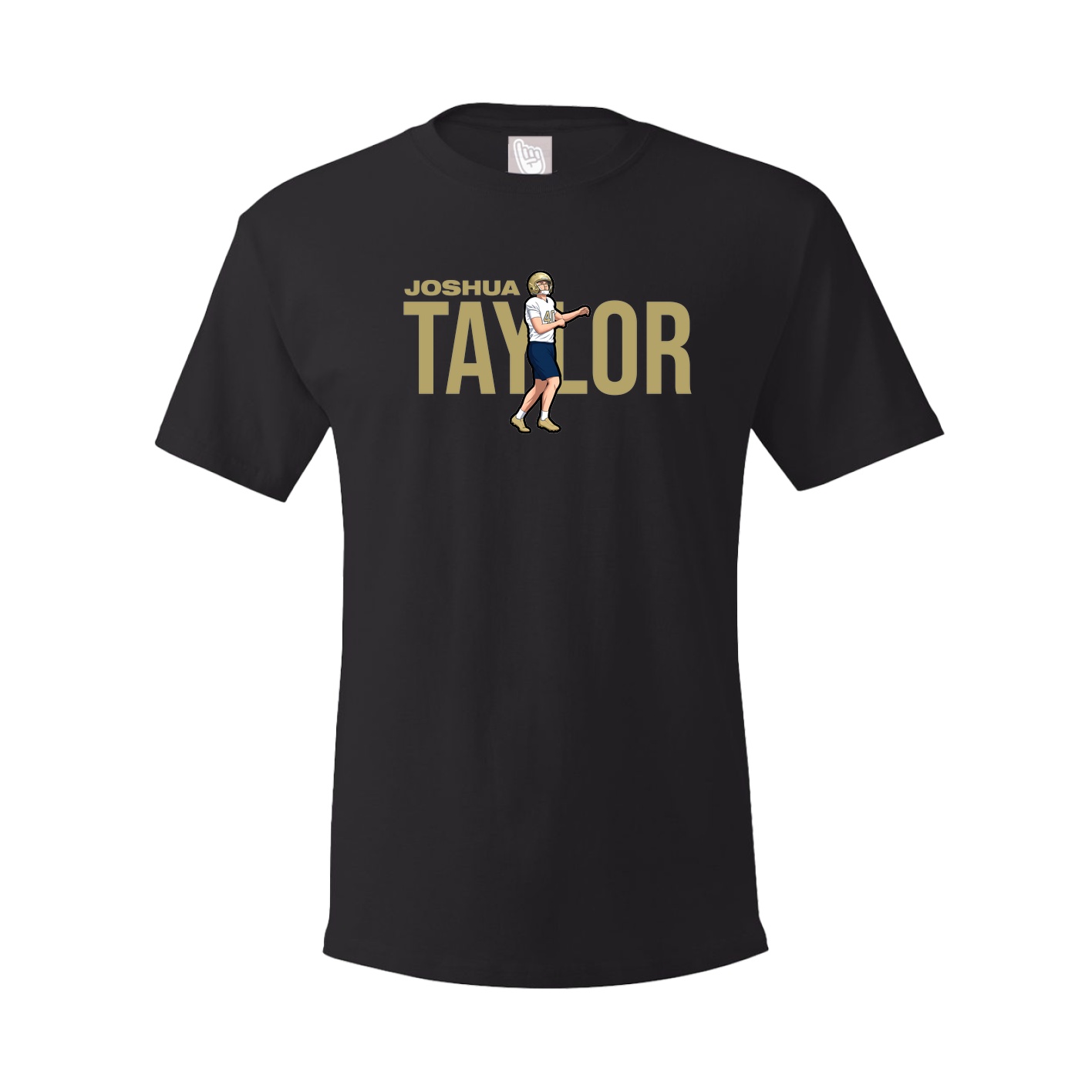 Youth Tee — Player Name in Black