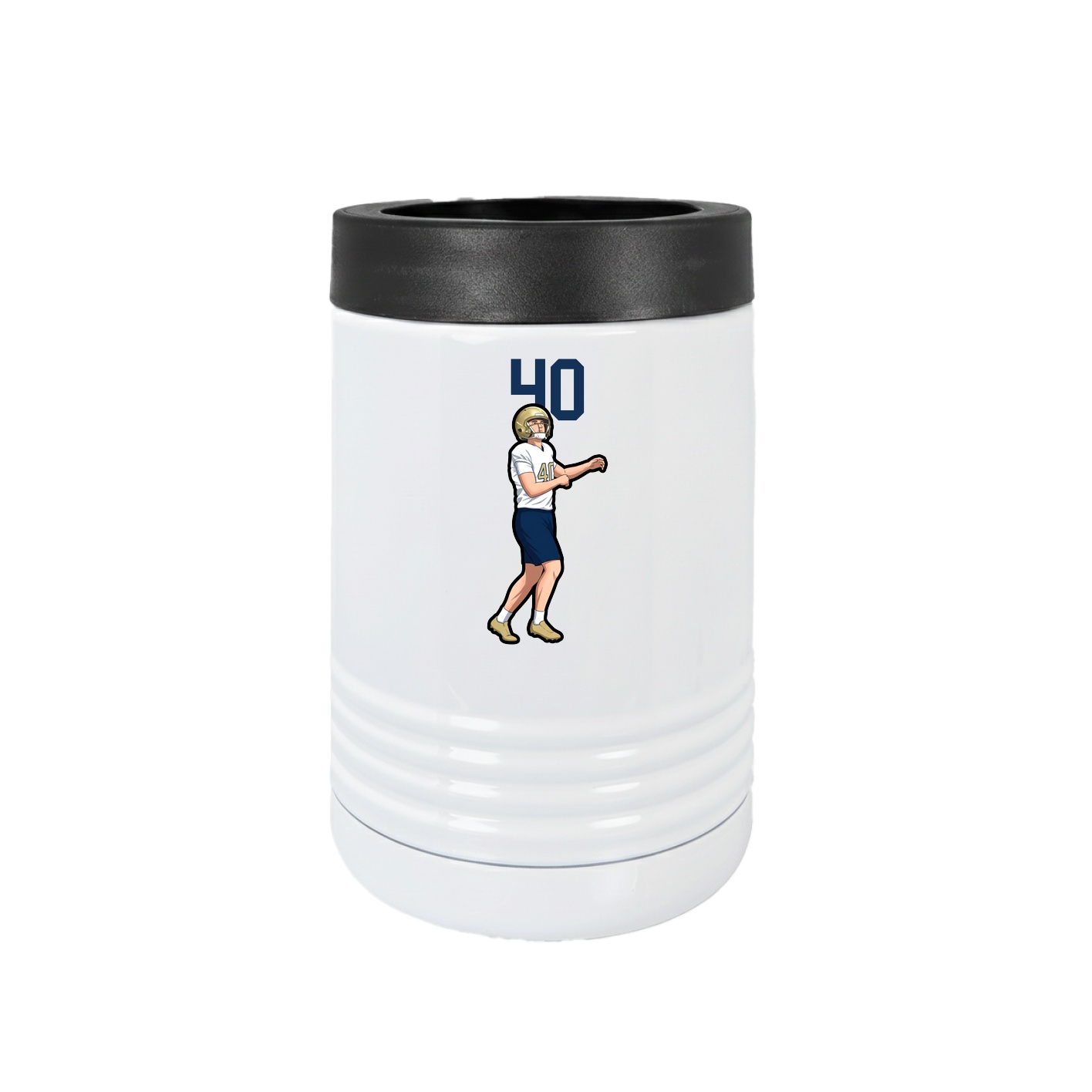Beverage Holder — Number Top in White