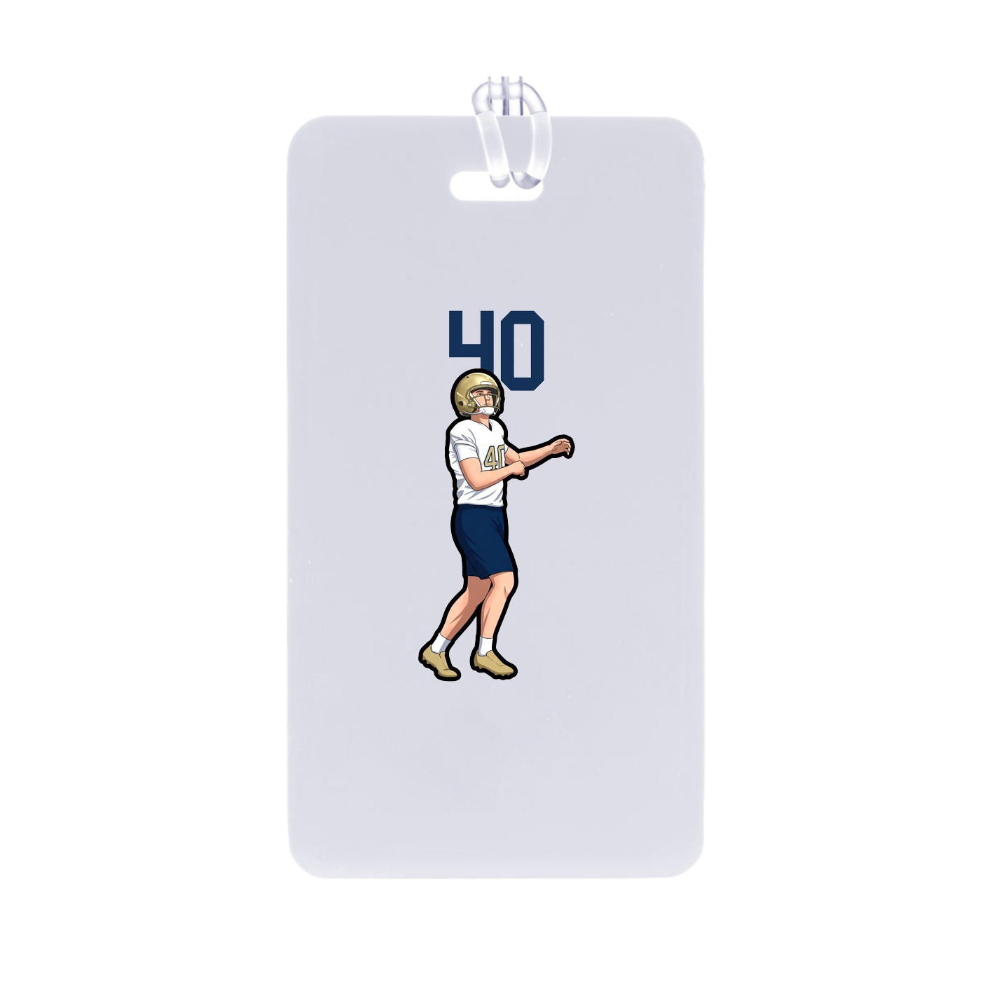 Bag Tag — Number Top in Classic