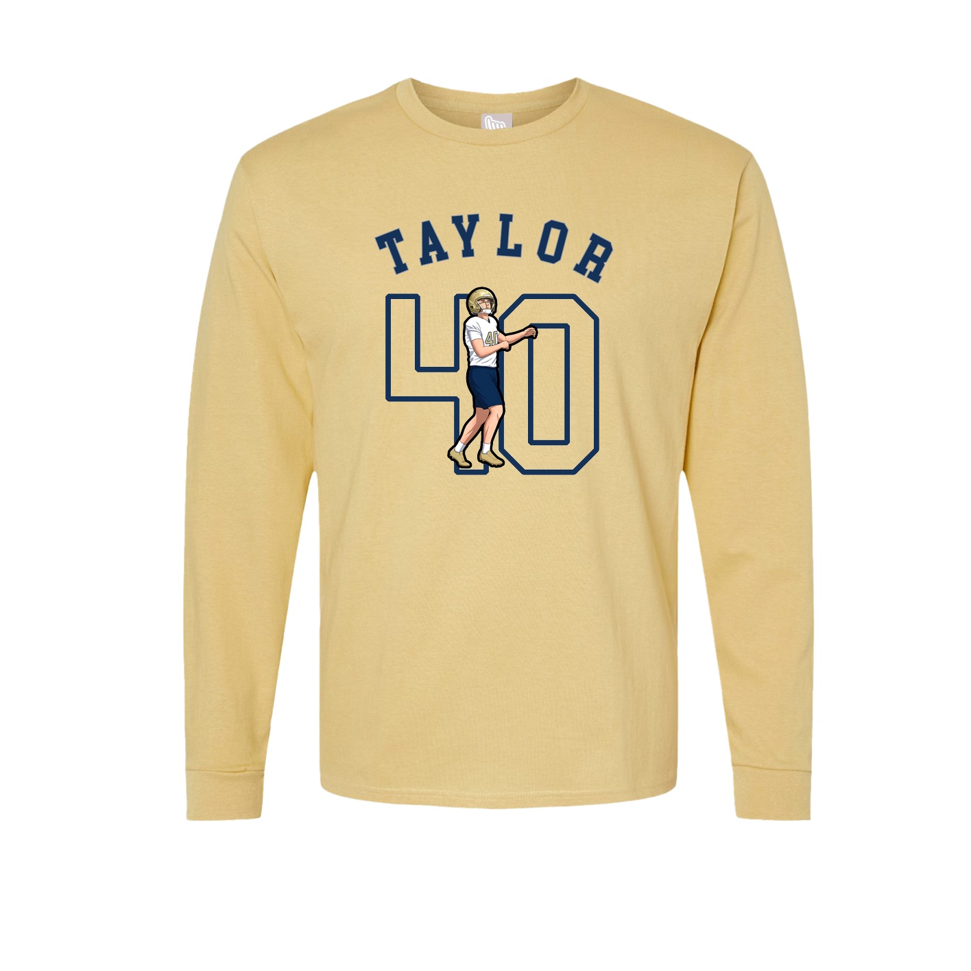 Long Sleeve Tee — Shirsey Arch in Vegas Gold