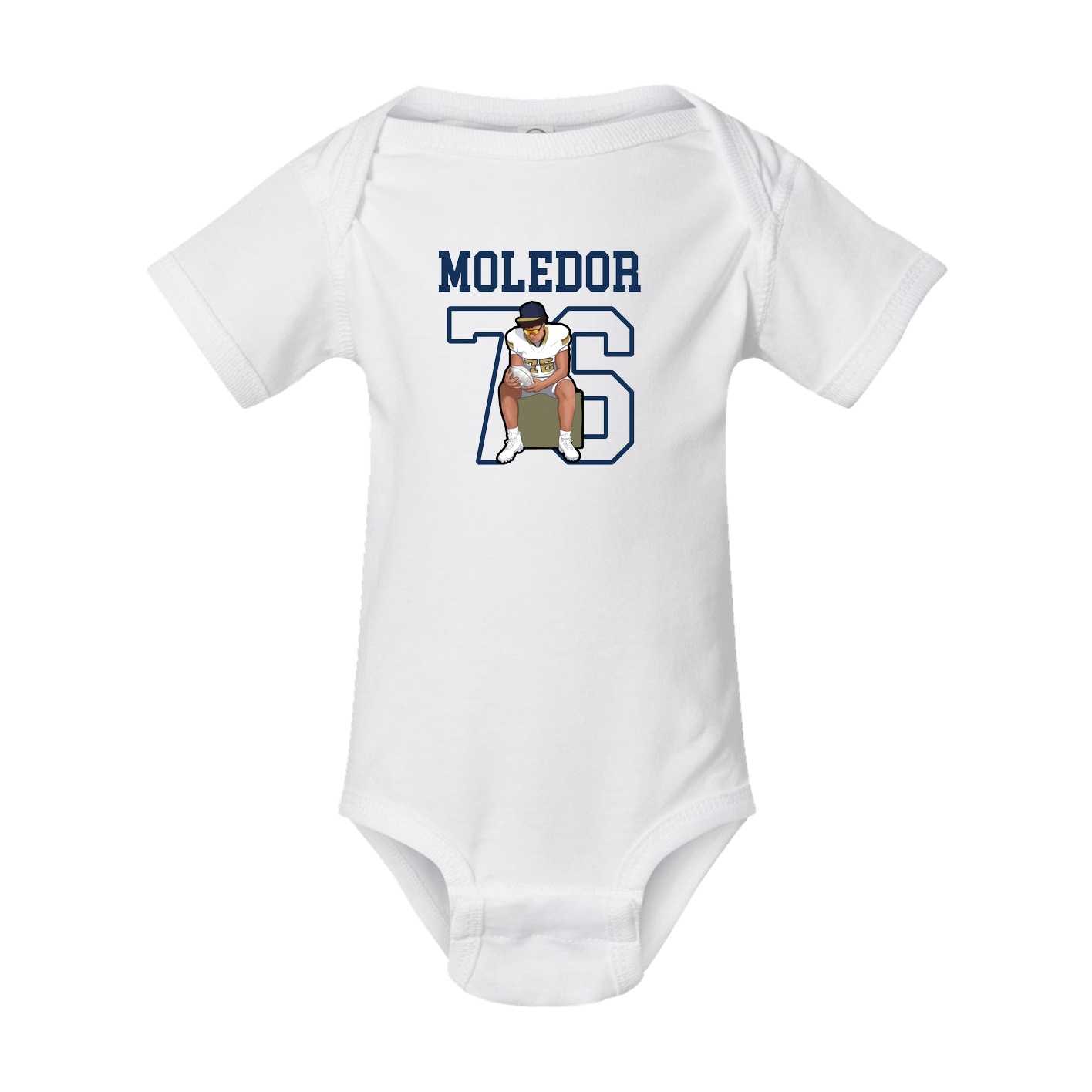 Baby Onesie — Shirsey in White