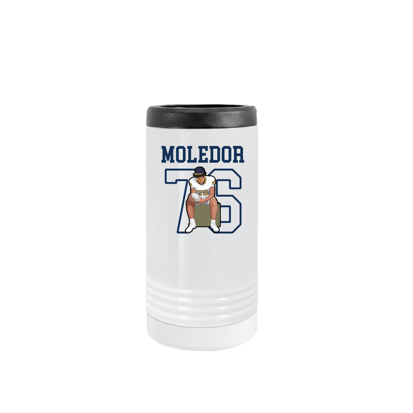 Slim Beverage Holder — Shirsey in White