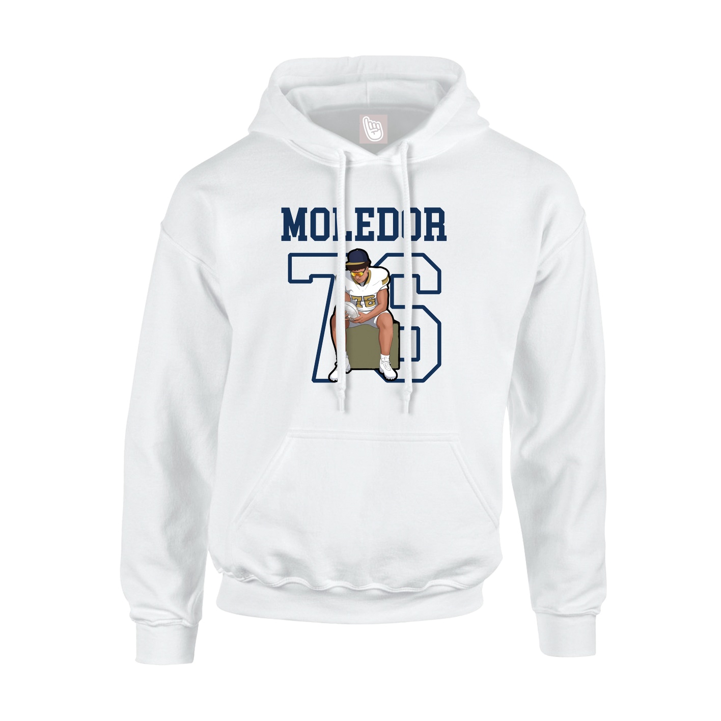 Youth Hoodie — Shirsey in White