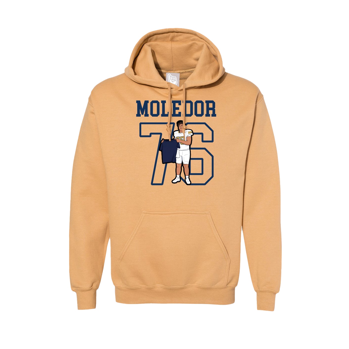 Hoodie — Shirsey in Vegas Gold