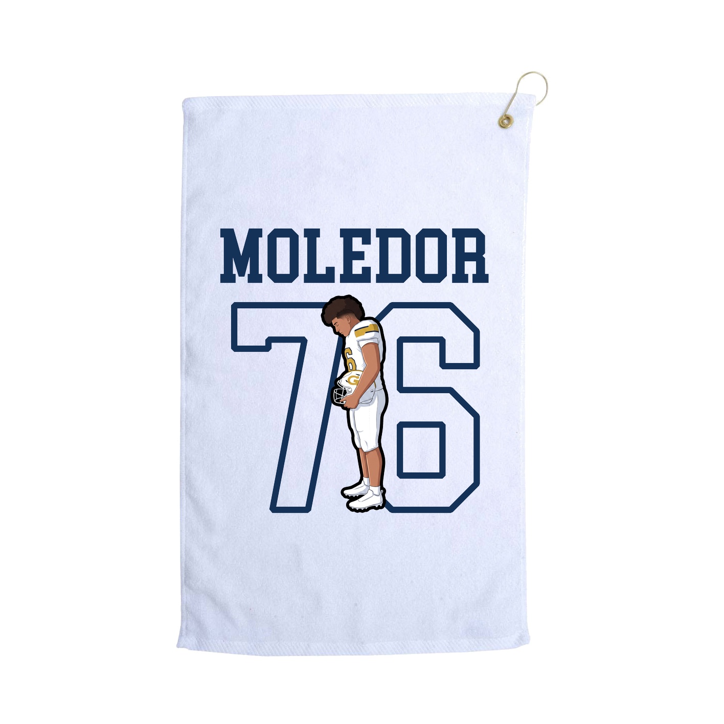 Golf Towel — Shirsey in White