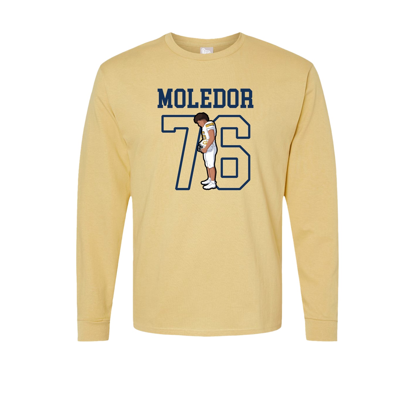 Long Sleeve Tee — Shirsey in Vegas Gold