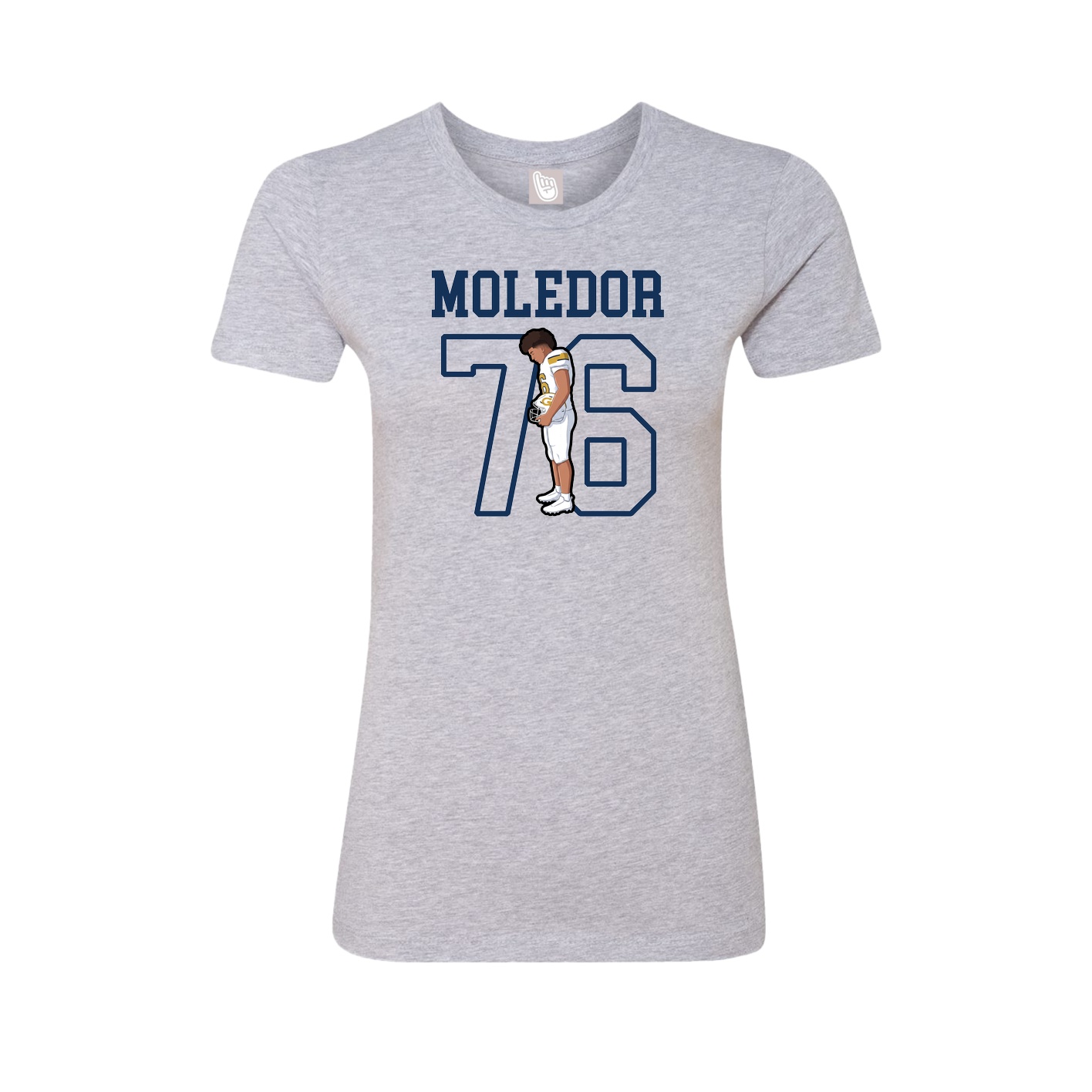 Fitted Women's Tee — Shirsey in Grey