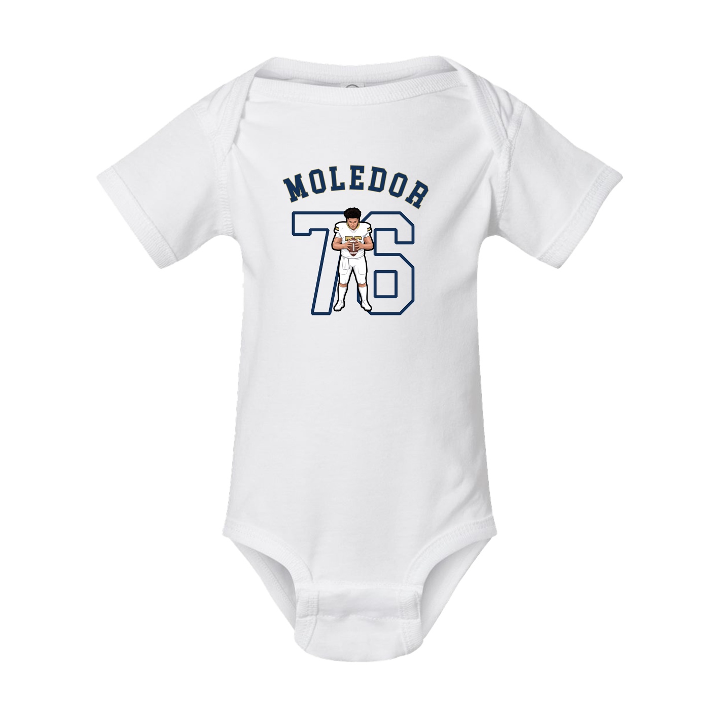 Baby Onesie — Shirsey Arch in White