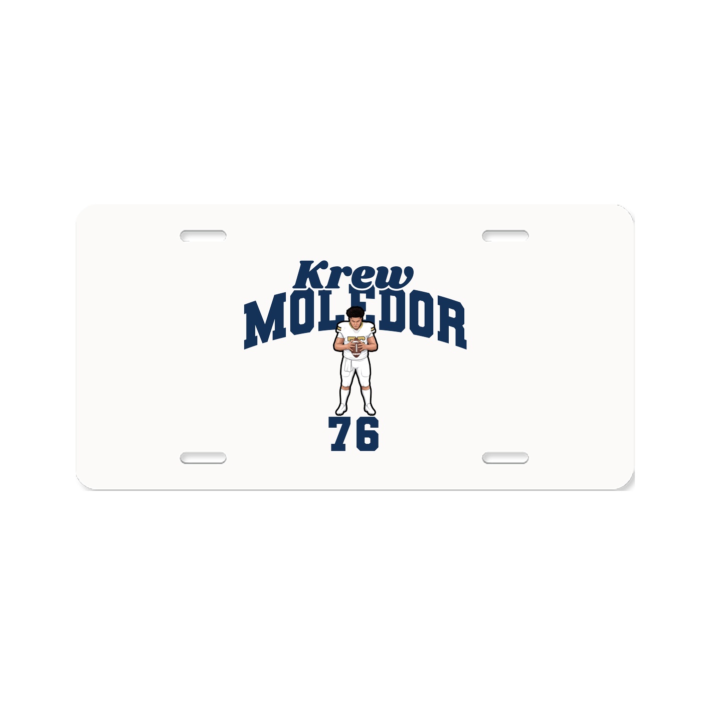 License Plate — Signature Arch in Classic