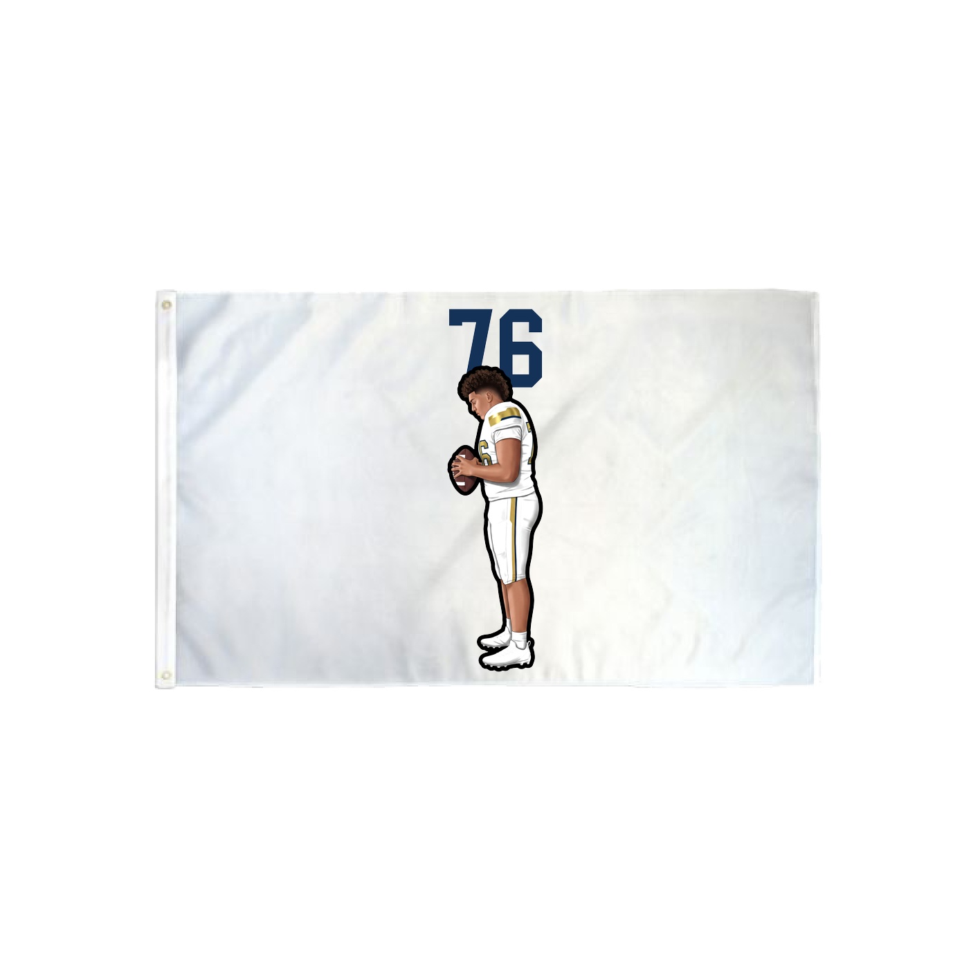 3x5 Flag — Number Top in Classic