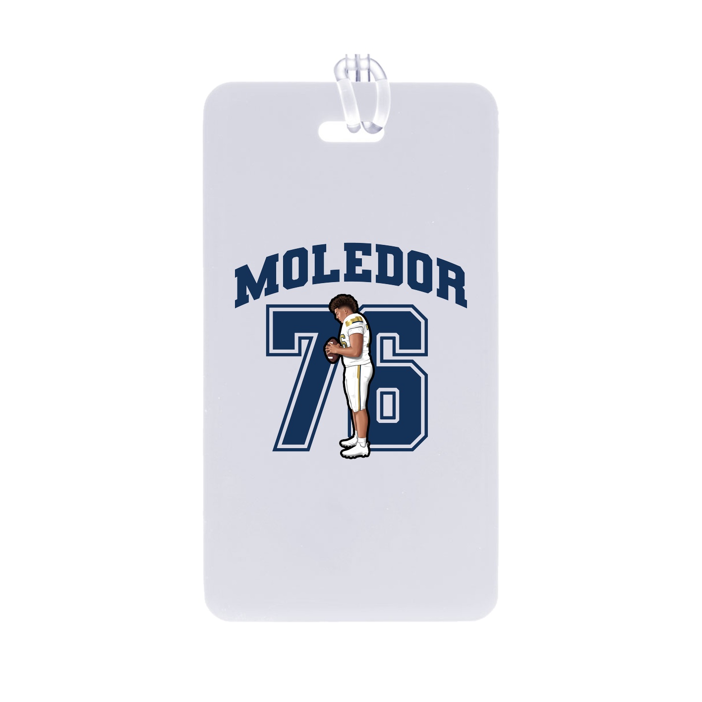 Bag Tag — Number in Classic