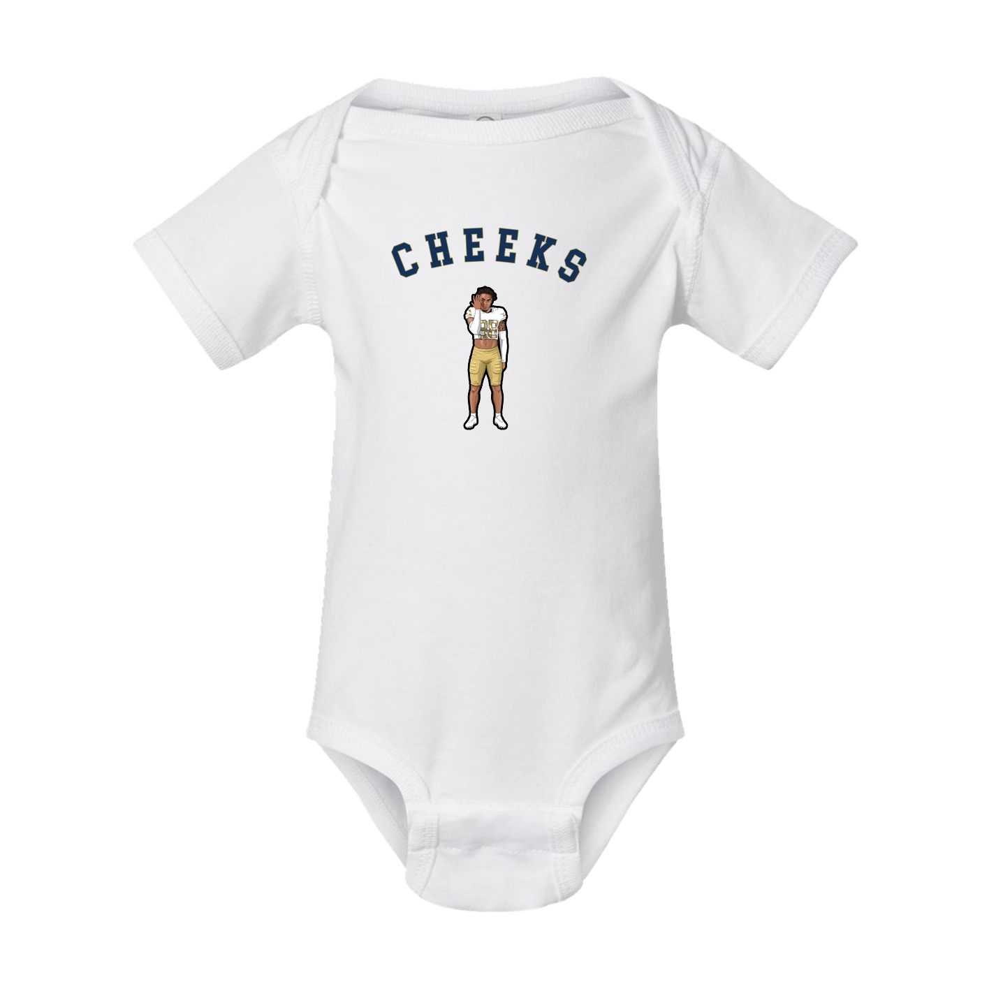 Baby Onesie — Shirsey Arch in White