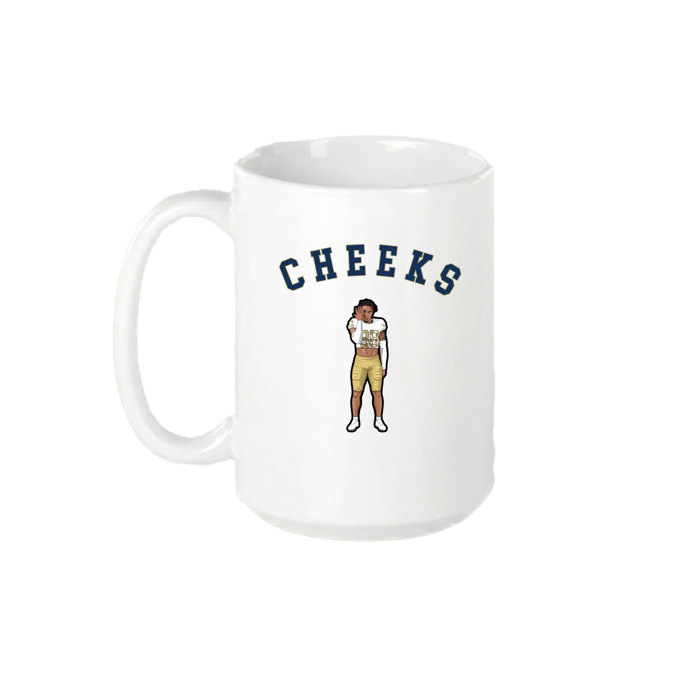 15oz Coffee Mug — Shirsey Arch in White
