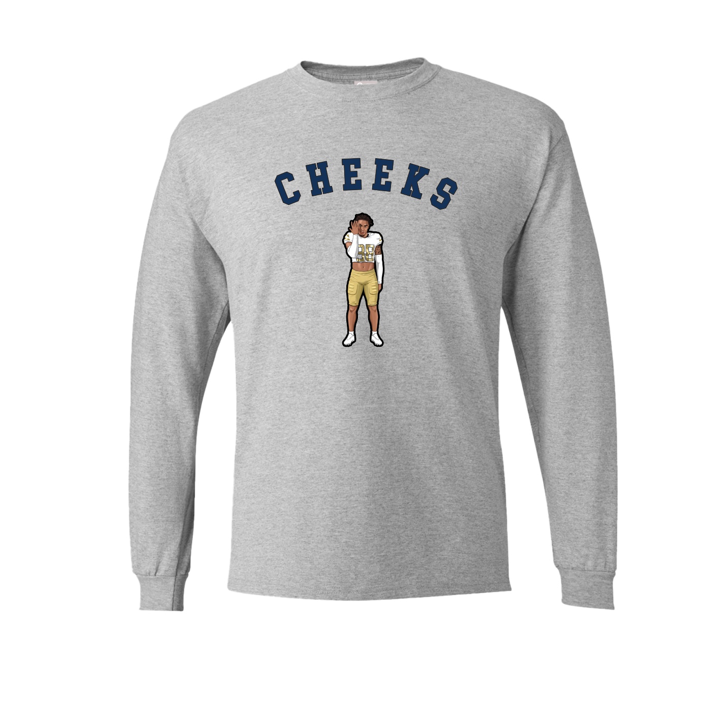 Long Sleeve Tee — Shirsey Arch in Grey