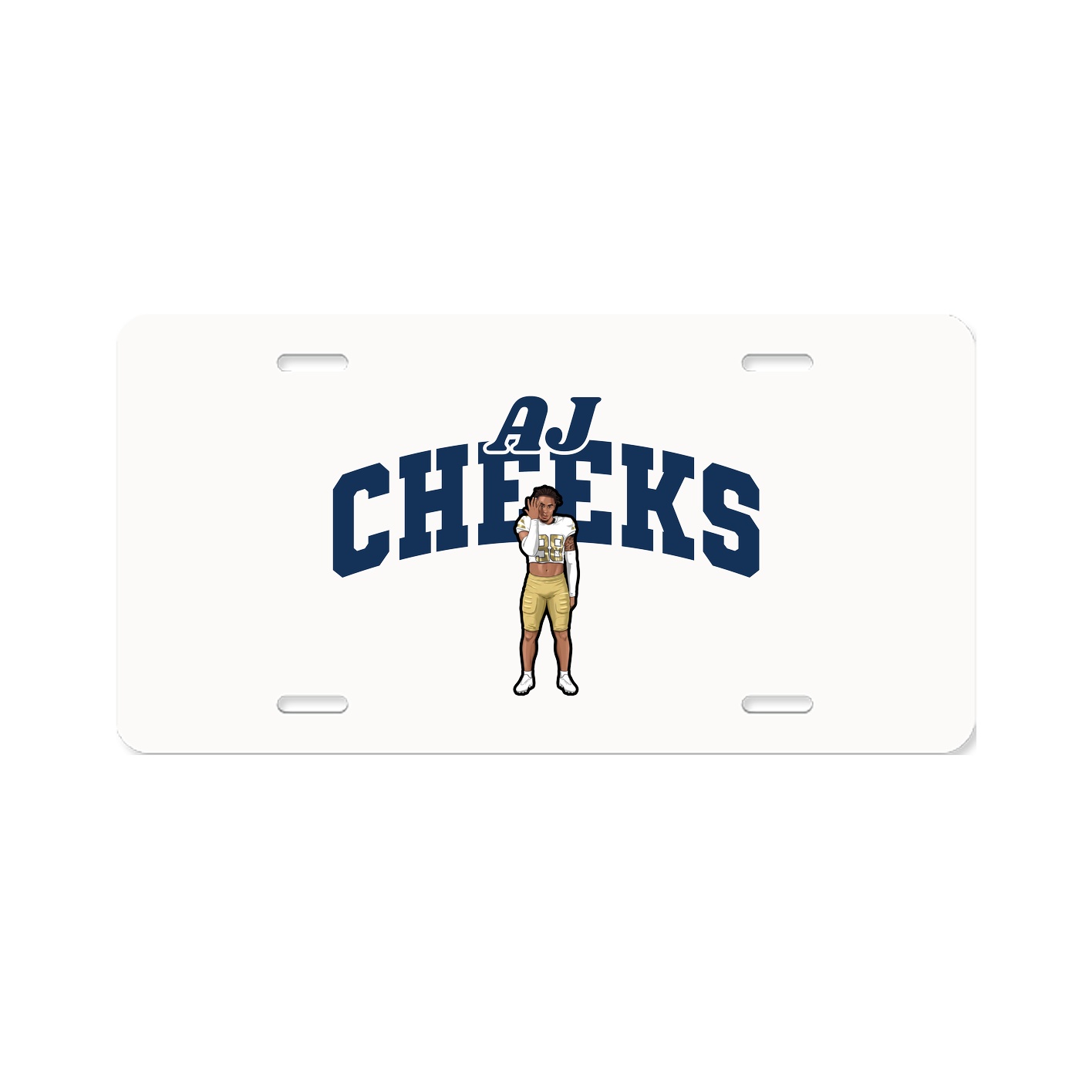License Plate — Signature Arch in Classic