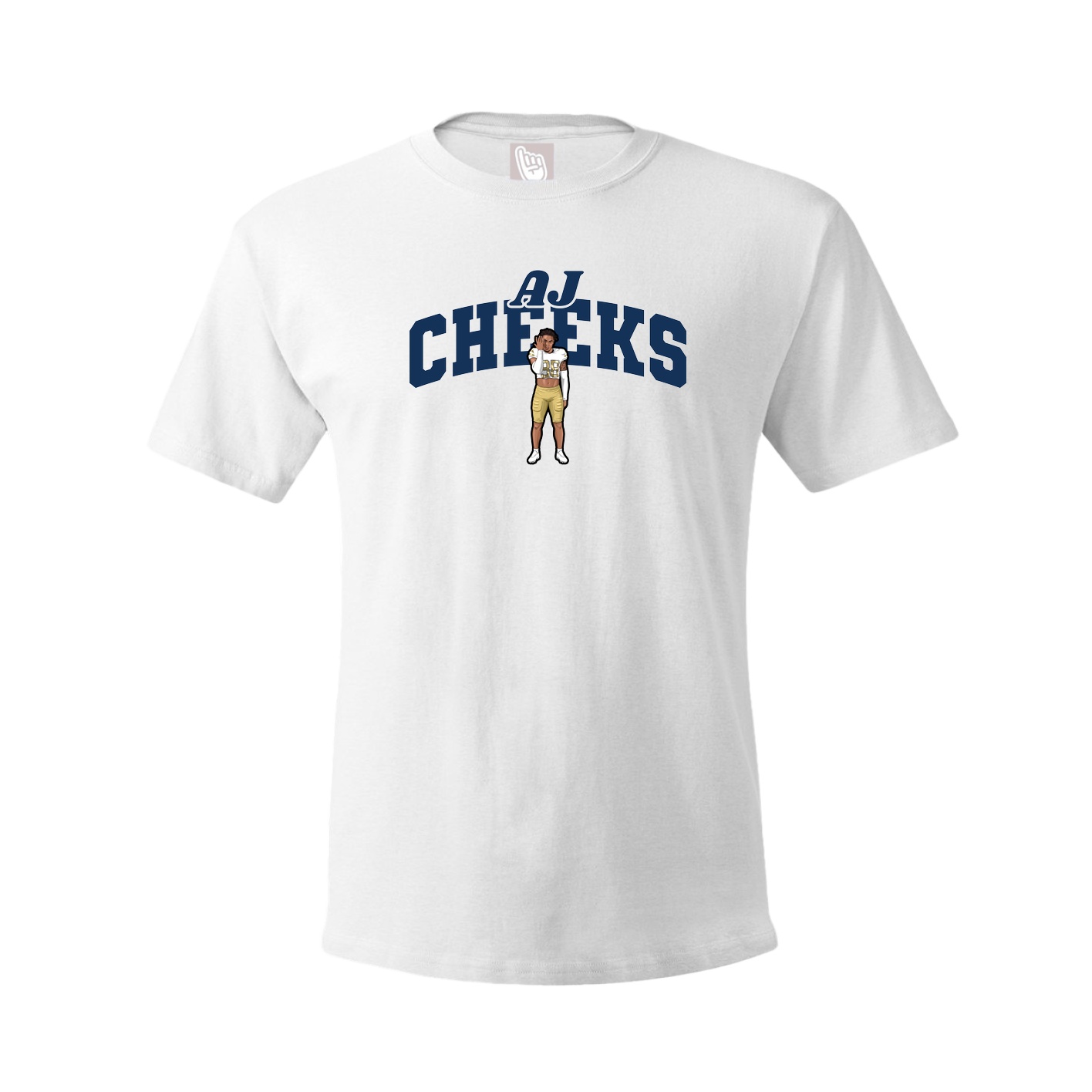 Youth Tee — Signature Arch in White