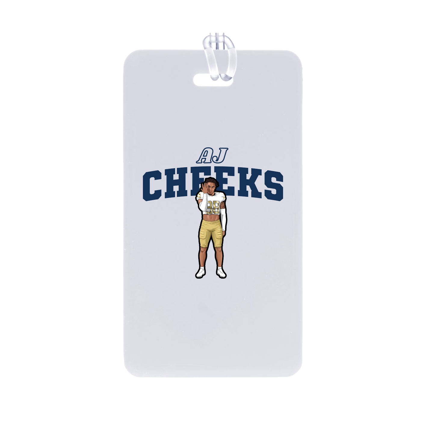 Bag Tag — Name Arch in Classic