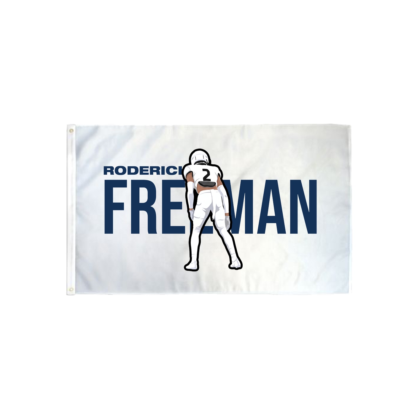 3x5 Flag — Player Name in Classic
