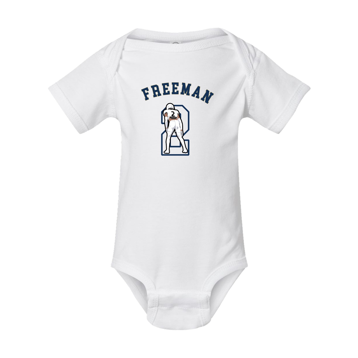 Baby Onesie — Shirsey Arch in White