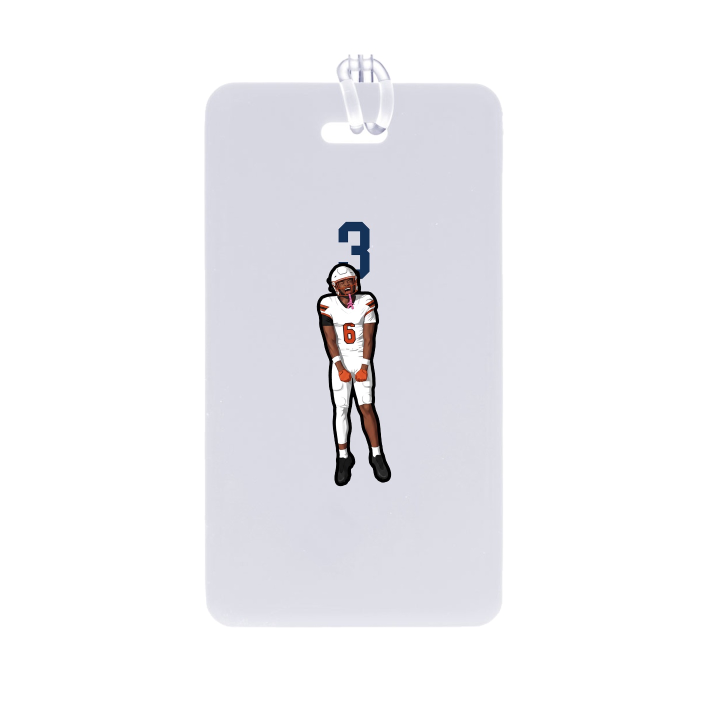 Bag Tag — Number Top in Classic