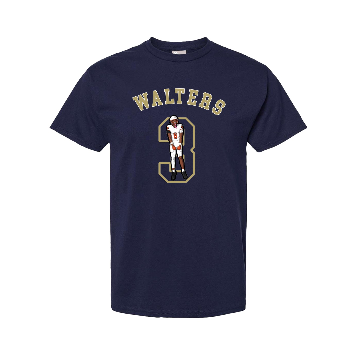 Youth Tee — Shirsey Arch in Navy
