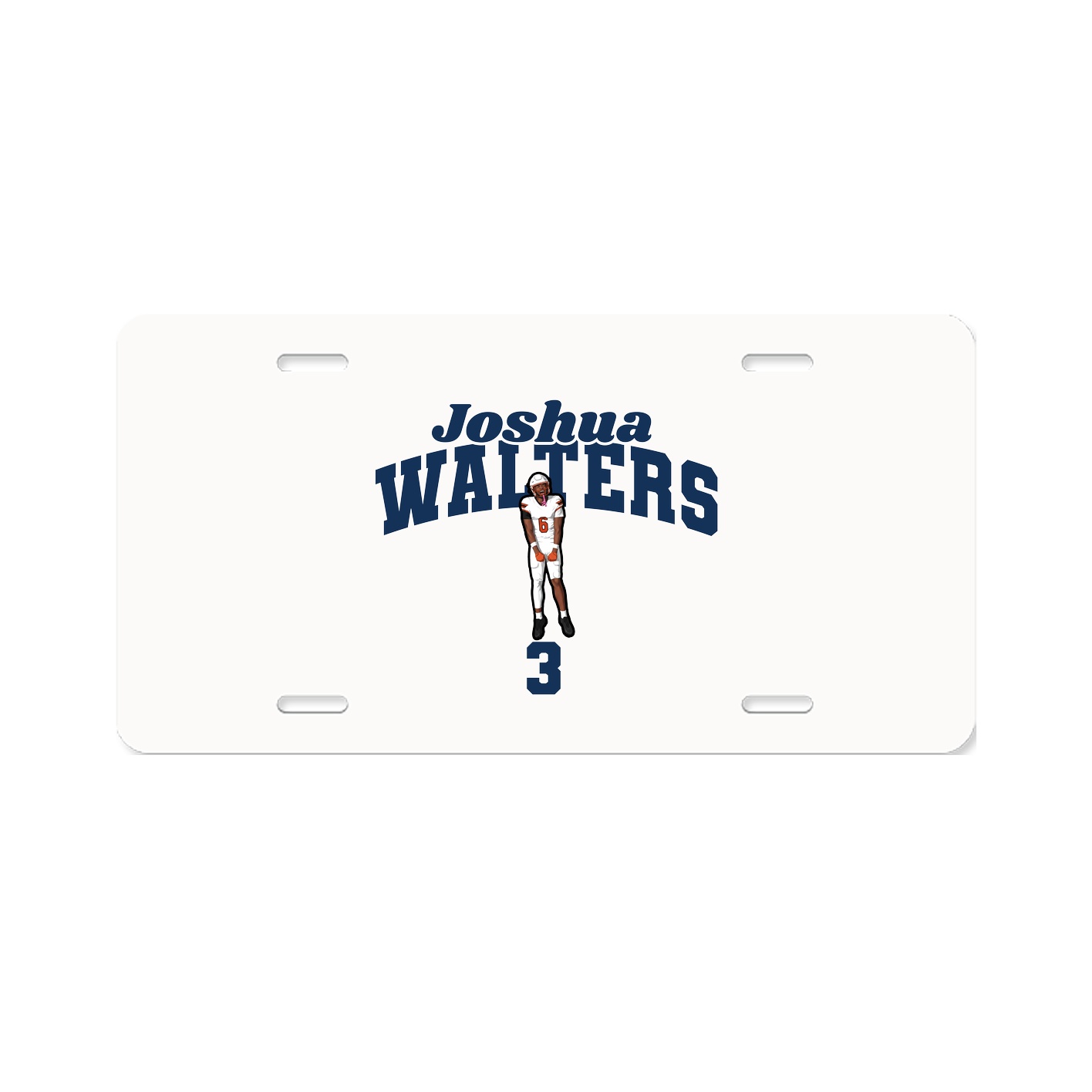 License Plate — Signature Arch in Classic