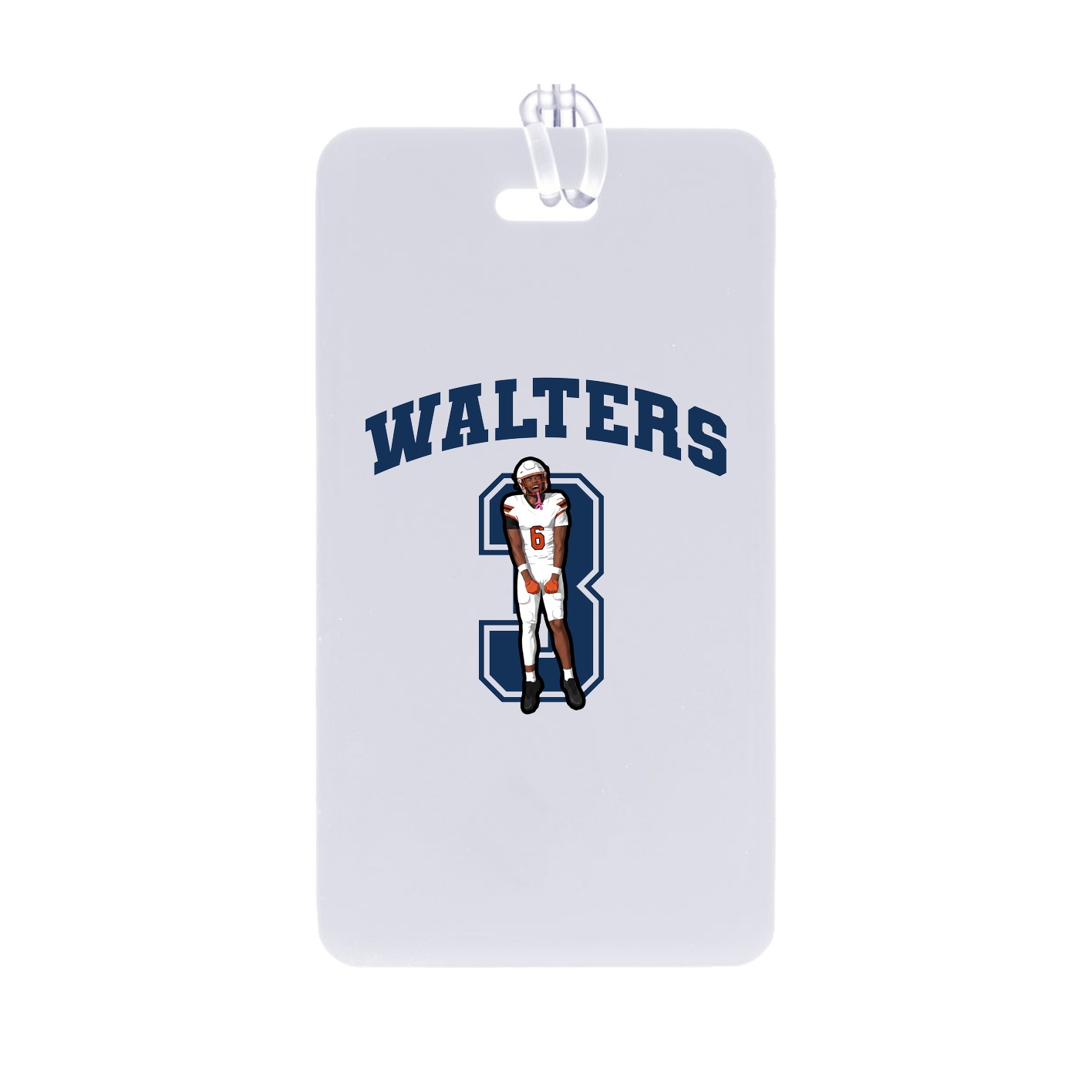 Bag Tag — Number in Classic