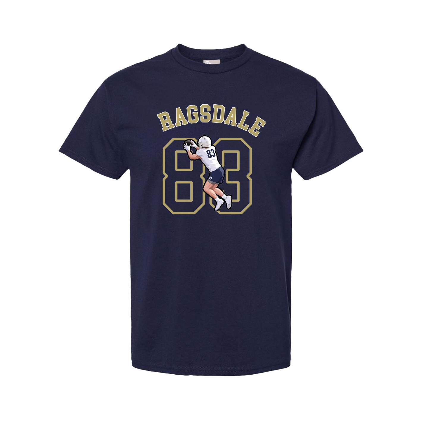 Youth Tee — Shirsey Arch in Navy