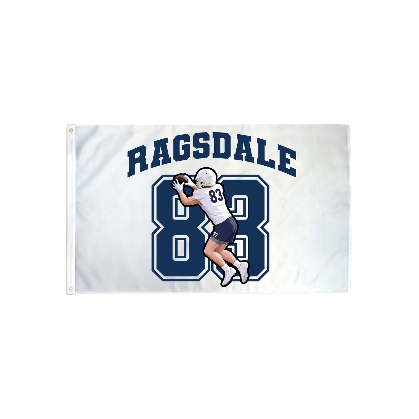 3x5 Flag — Number in Classic